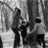 at park - mom dan dawn walking on log.jpg